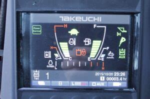 takeuchi skid steer warning lights|takeuchi code 523602.